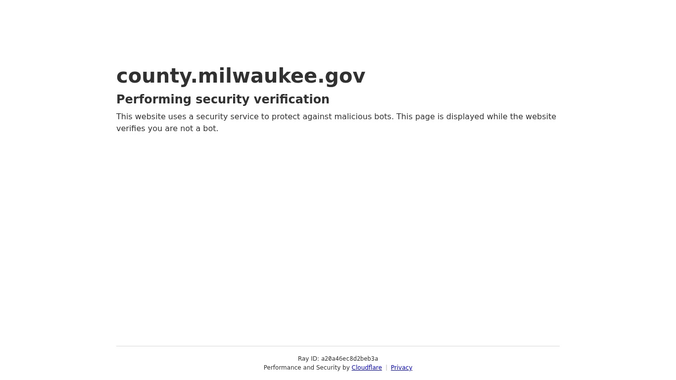 Milwaukee County Jail Inmate Search